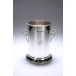 A GEORGE V SILVER WINE COOLER, JAMES DIXON & SON, SHEFFIELD 1919