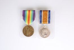 BWM AND VICTORY MEDAL, 2. Lieut. H.C.G. Laker