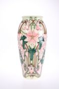 A LARGE MOORCROFT POTTERY LIMITED EDITION VASE