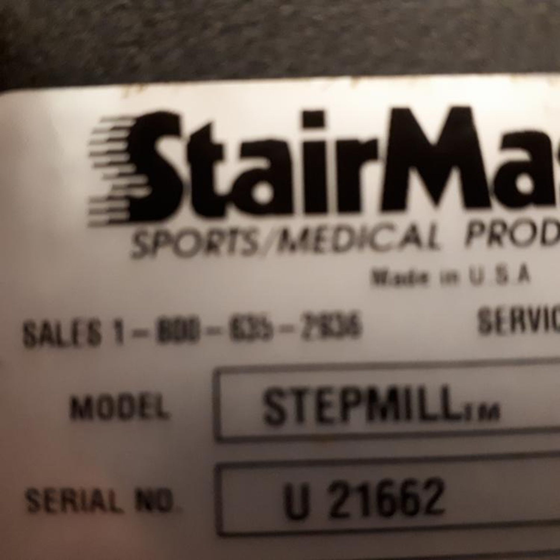 STEPMILL, ESCALIER STAIRMASTER - Image 4 of 4