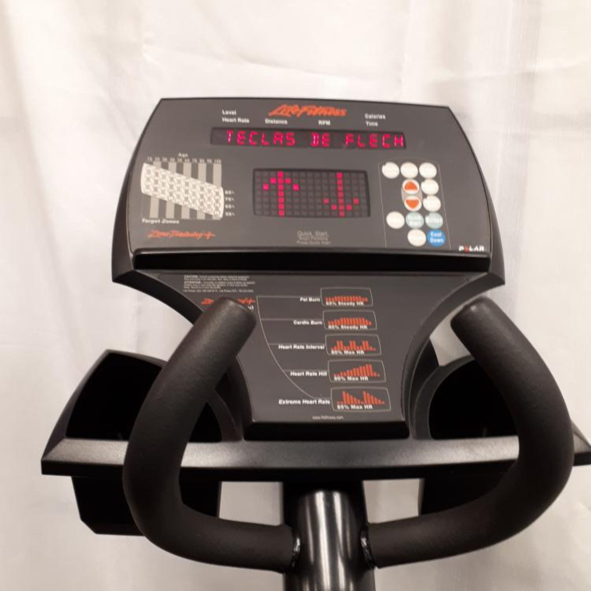 ELLIPSTIQUE LIFE FITNESS X9 POLAR ZONETRAINING + - Image 4 of 5