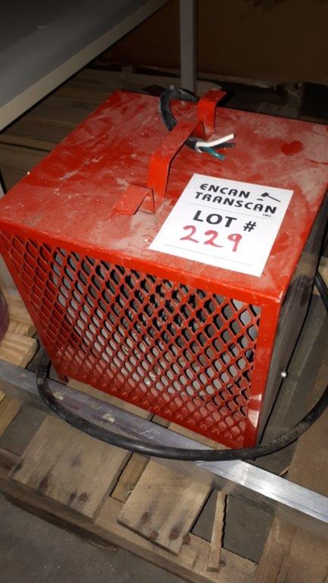 Portable 220V. Heater