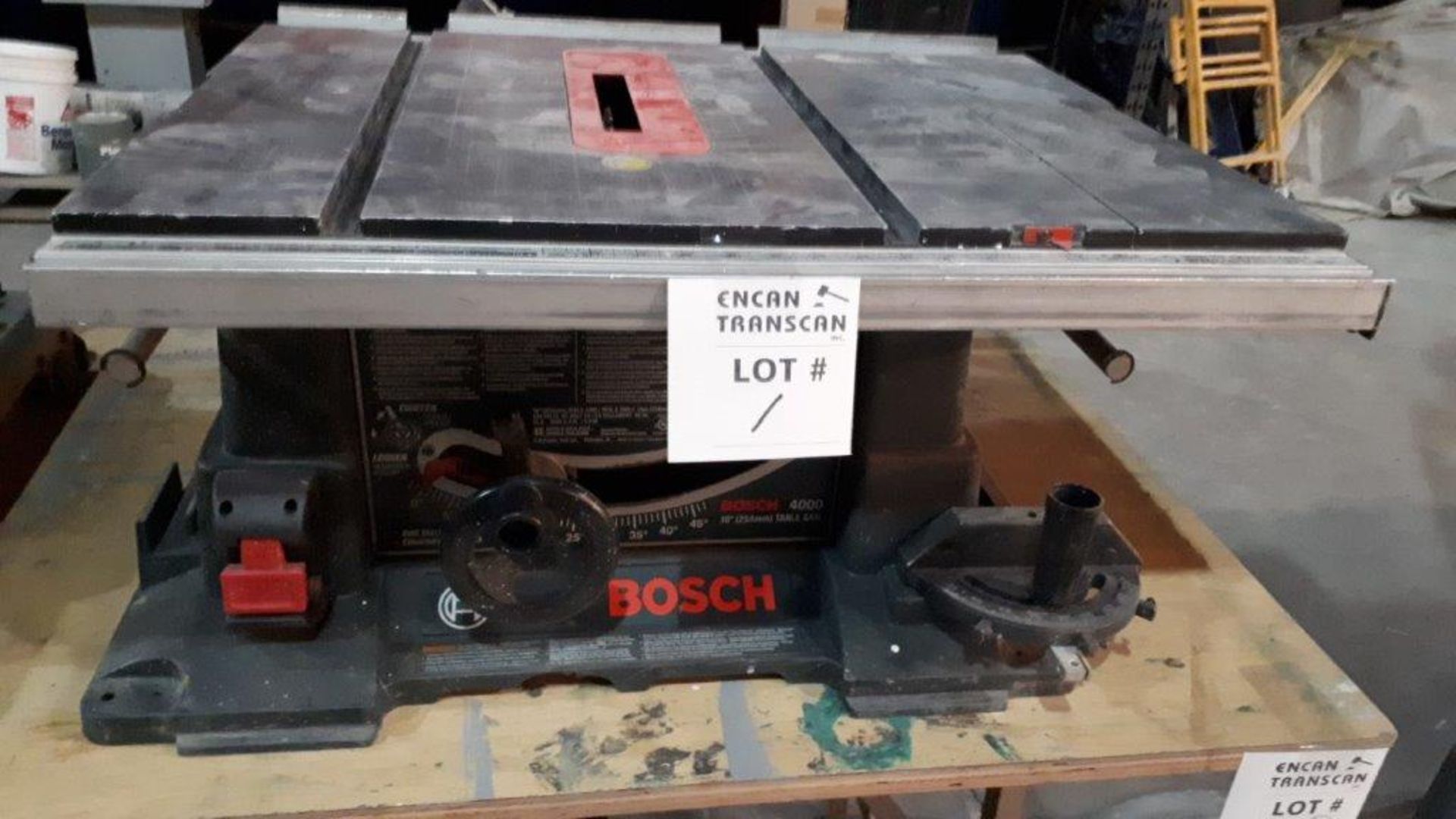 BOSH Table Saw