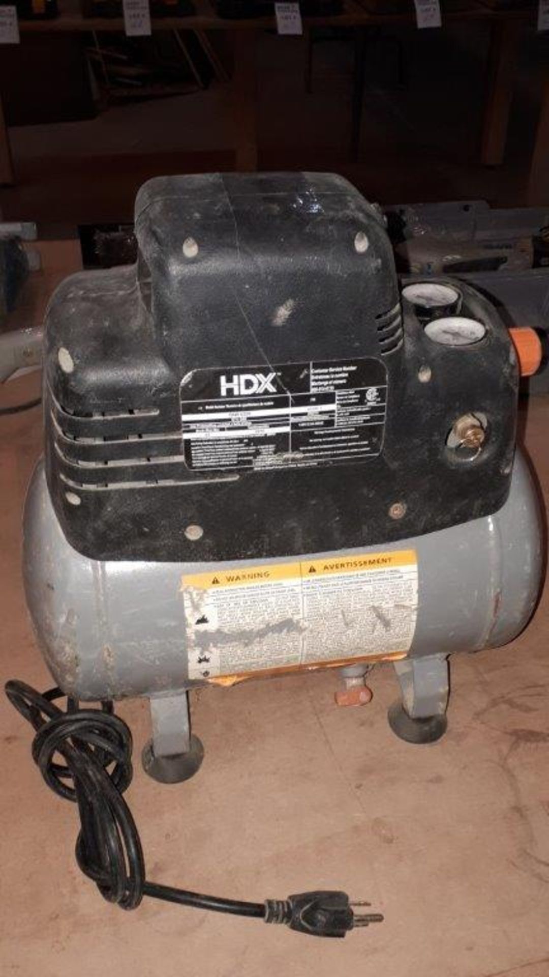 HDX Air Compressor - Image 3 of 3