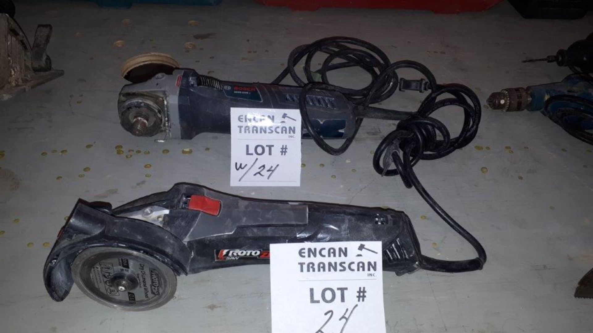 LOT: (2) Asst. Power Tools