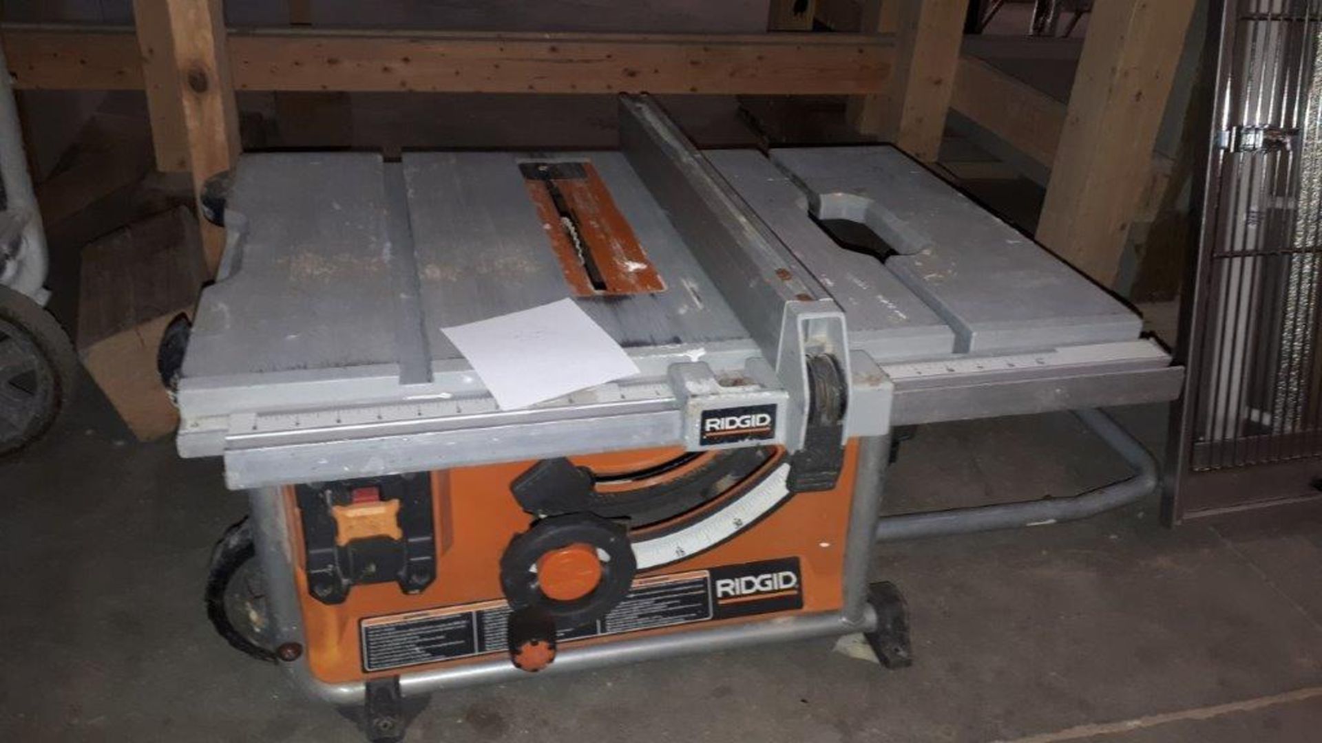 RIGID Portable Table Saw