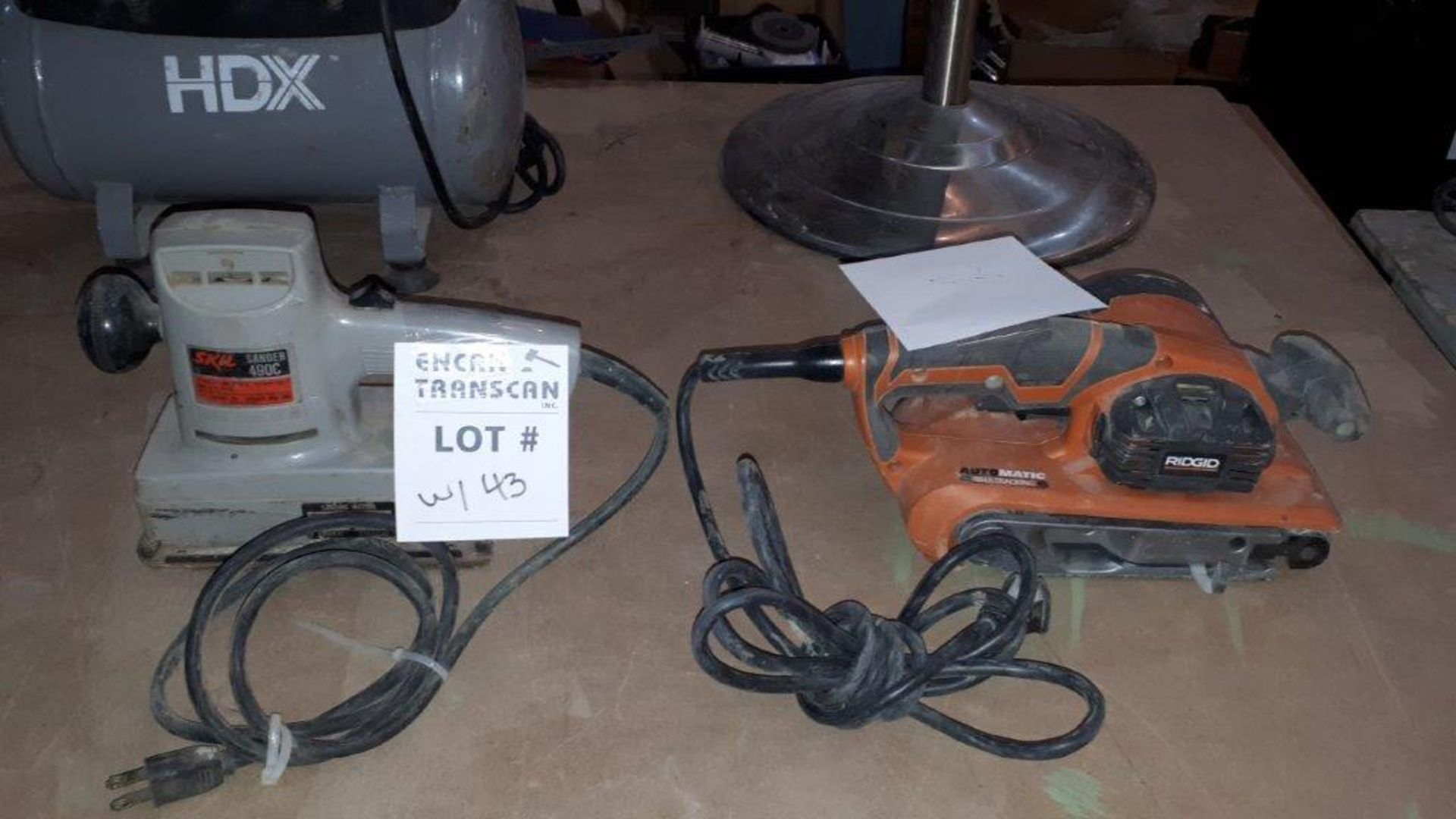 LOT: (2) Asst. Power Tools