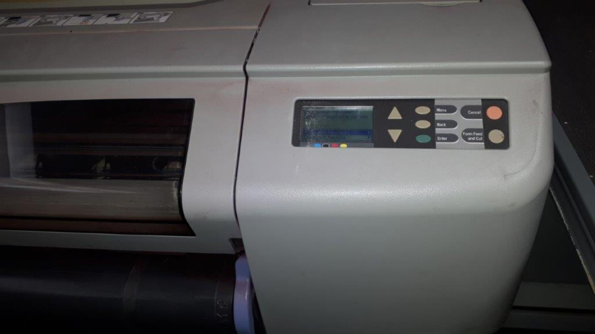 HEWLETT PACKARD DesignJet 500PS large scale printer w/Lexmark & inks - Image 5 of 7