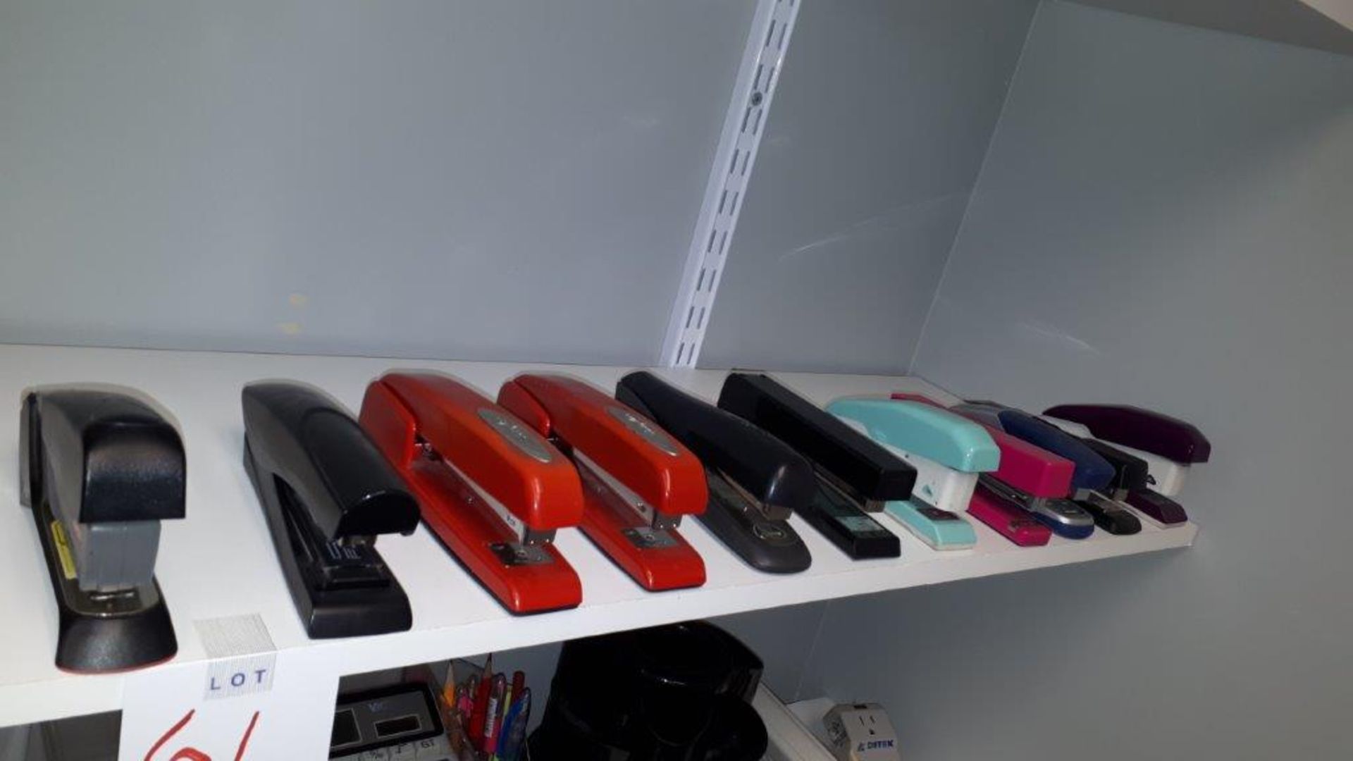 Assorted staplers