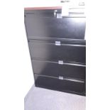 4-Drawer filing cabinet