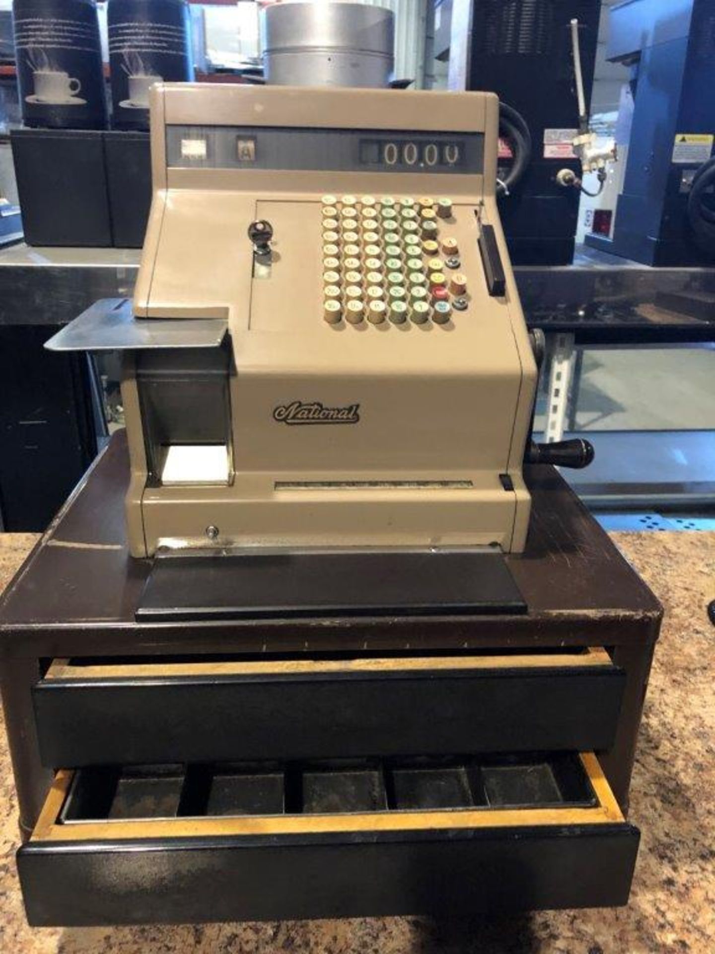 Retro cash register-National