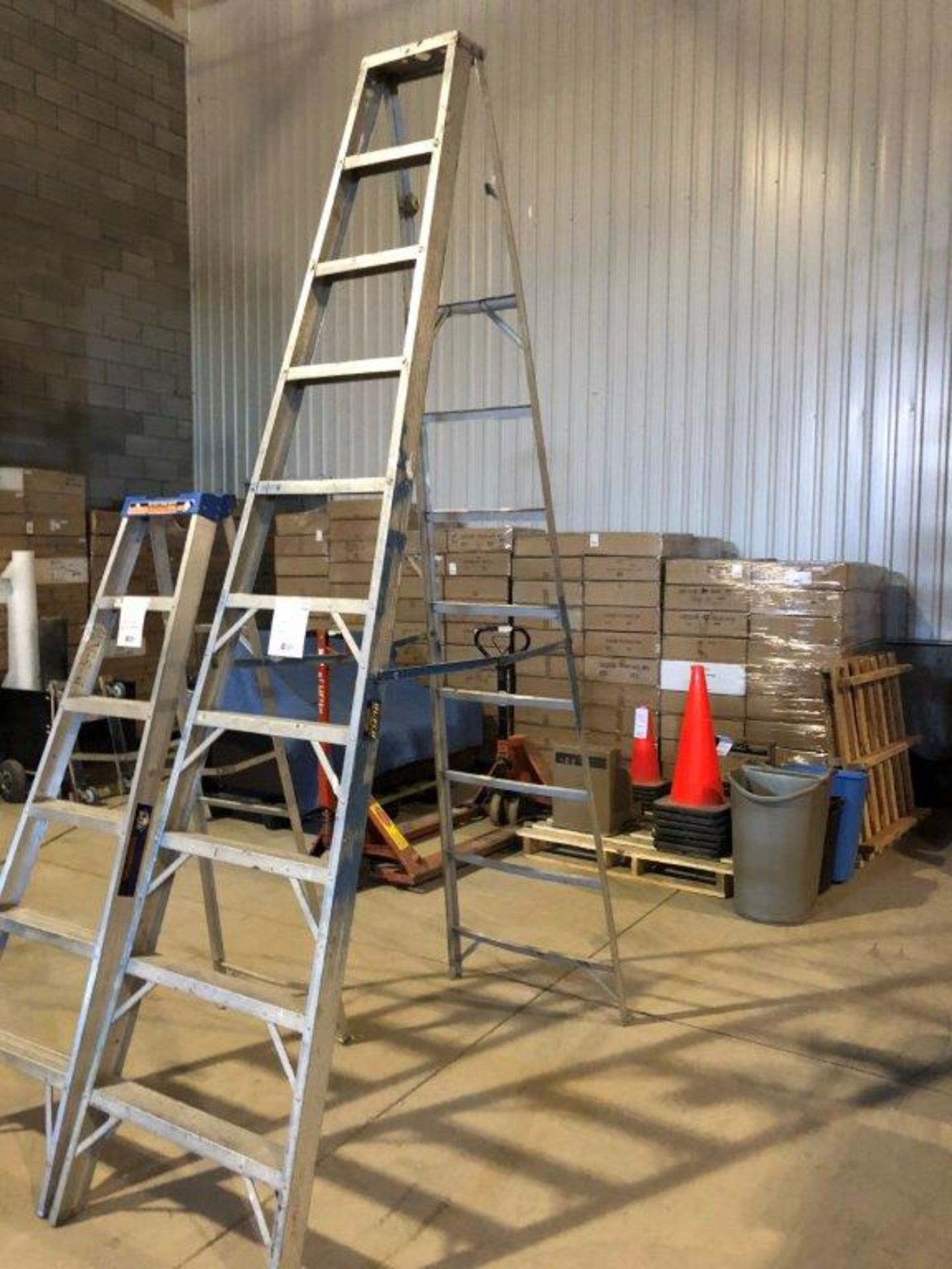 (1) 10ft Aluminum ladder