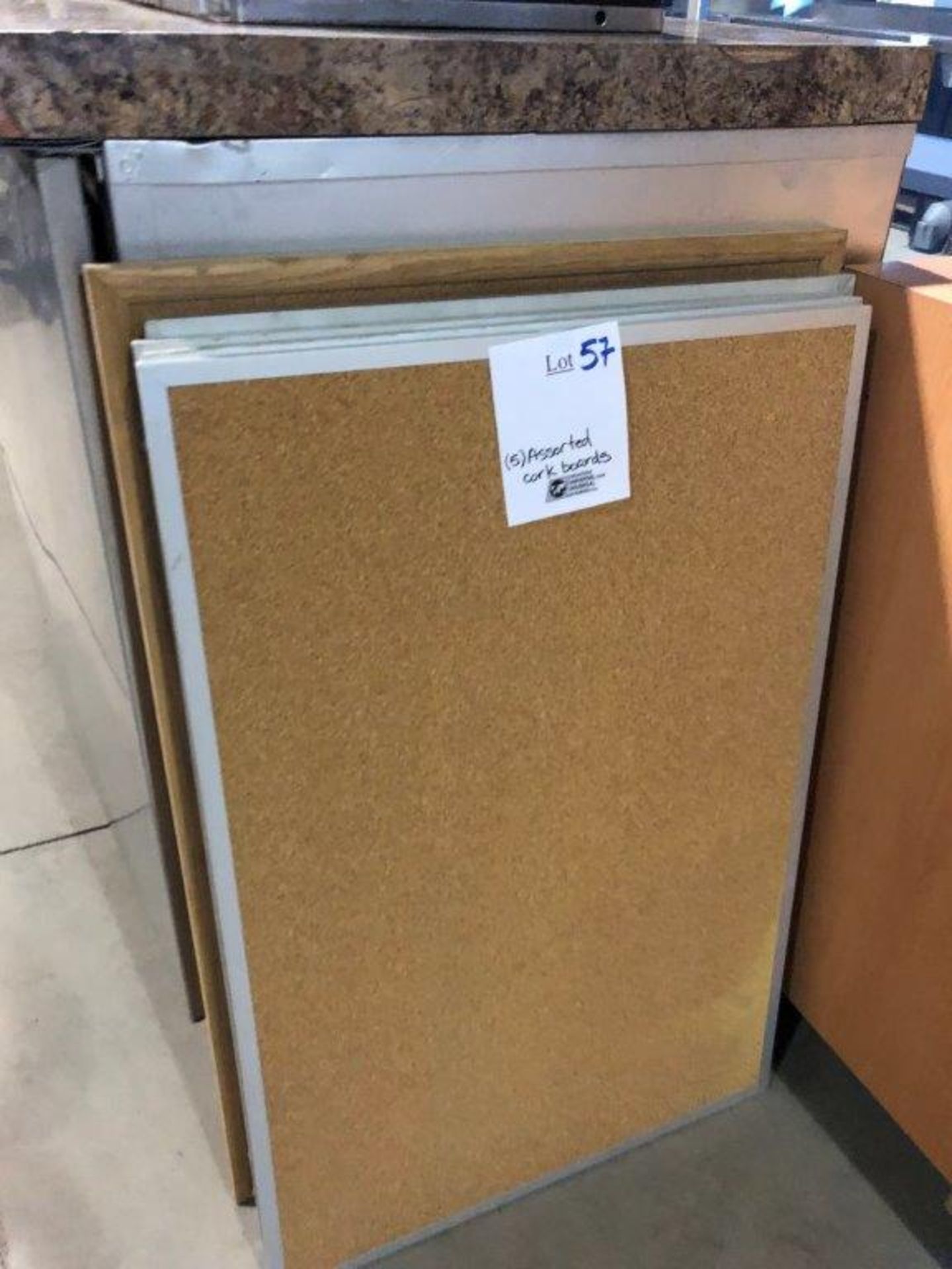 Assorted cork boards