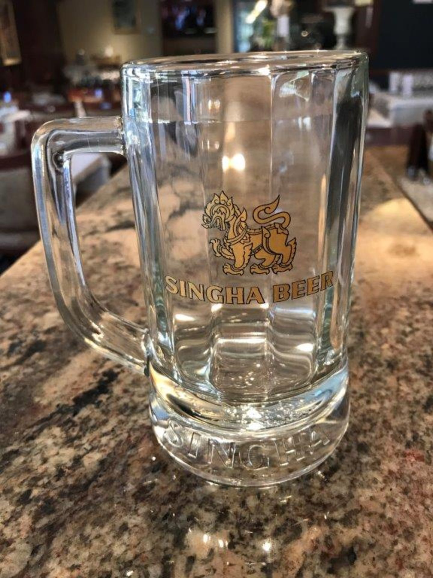 Singha beer mugs (4 boxes)