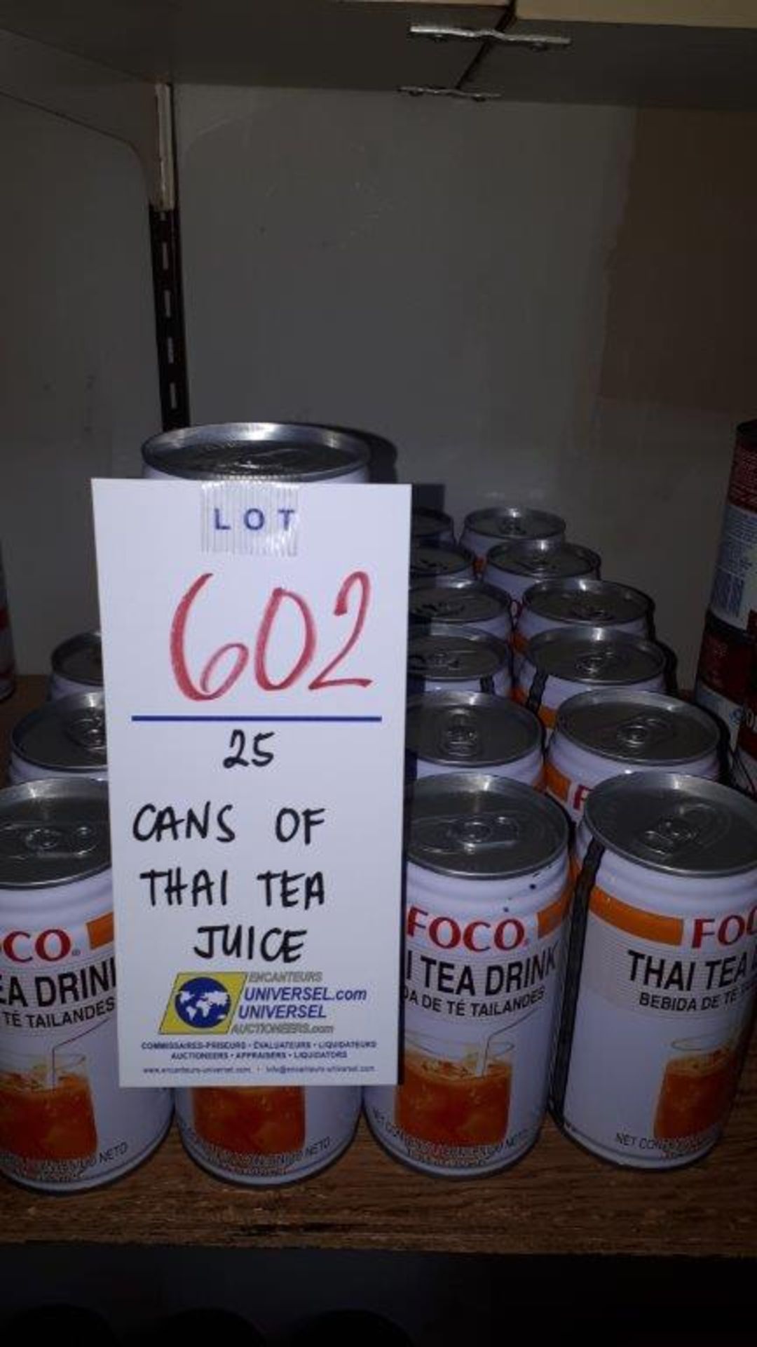Foco Thai tea drink