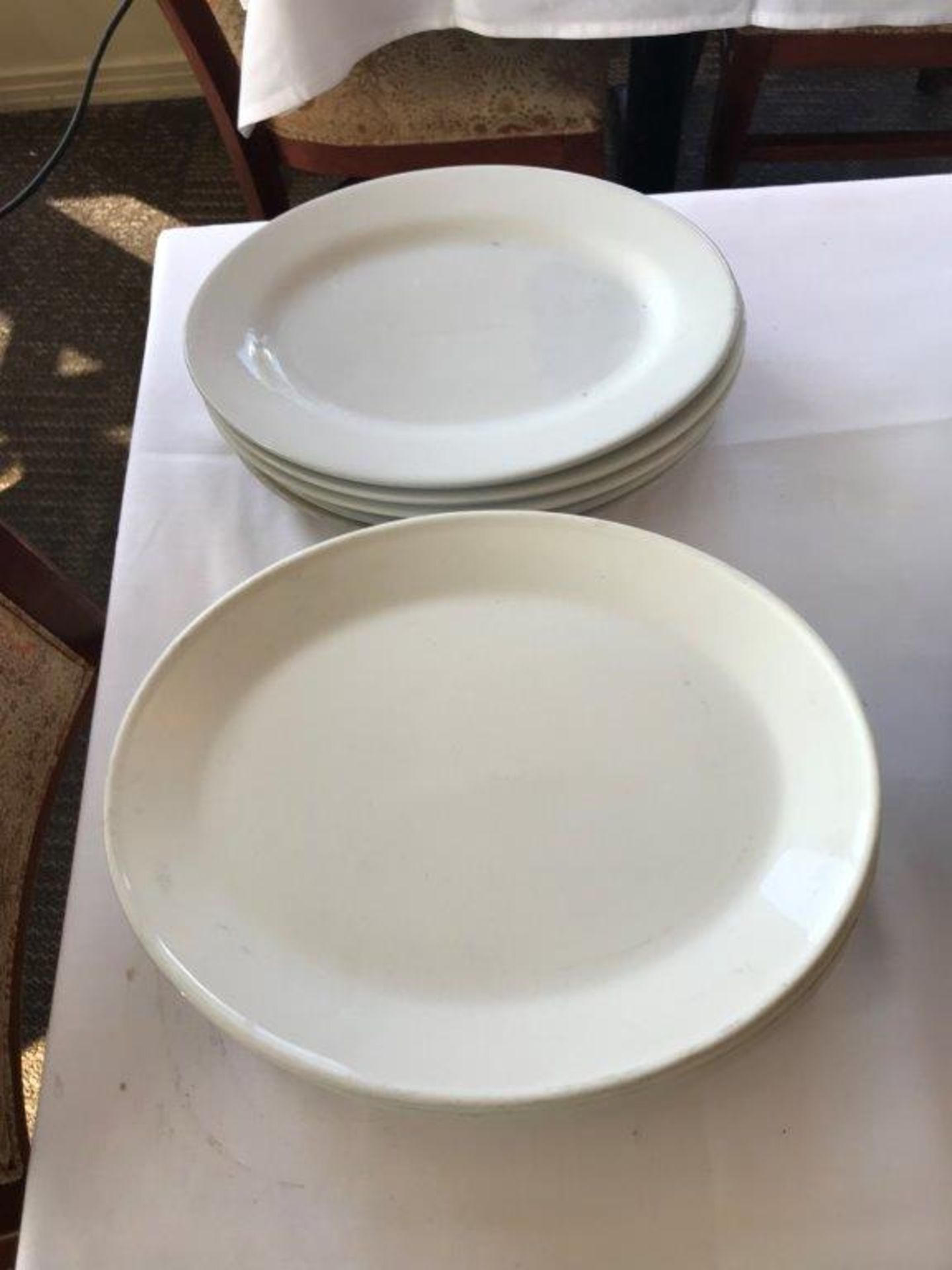 Assorted oval plates