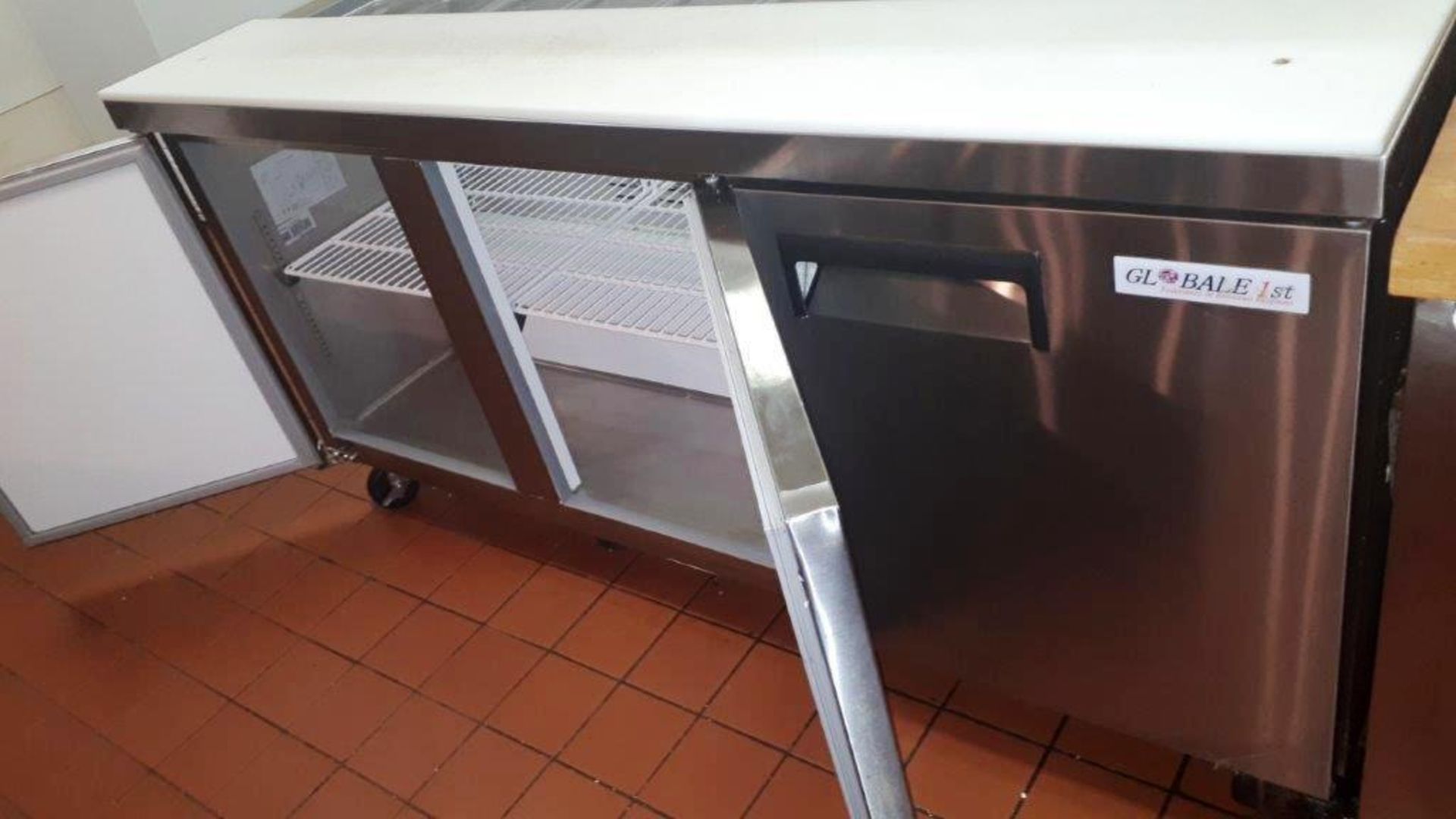 PT-3-72-HC 3 Door stainless refrigerated prep table,70”x29” - Image 3 of 4