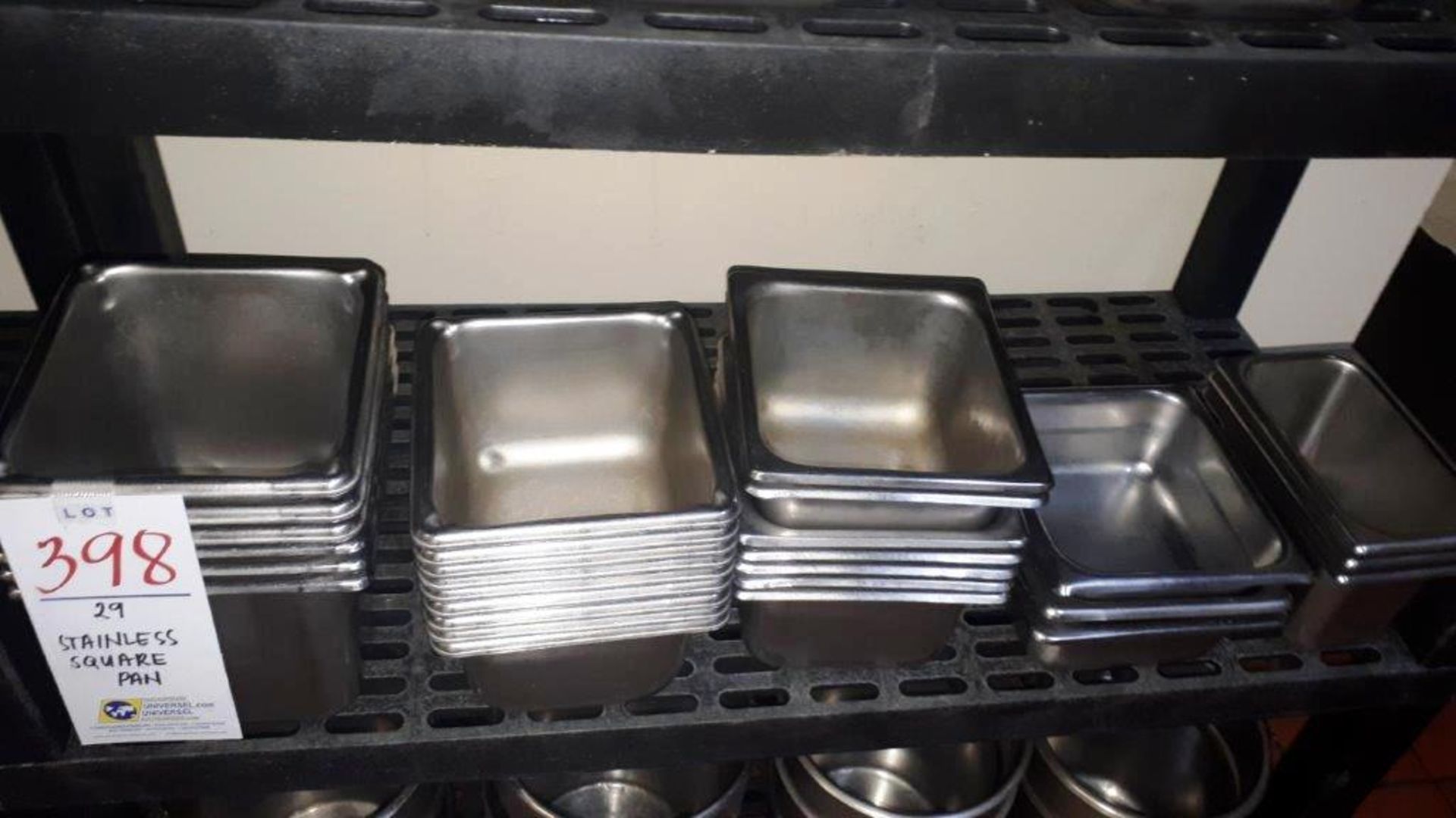 Stainless square pans