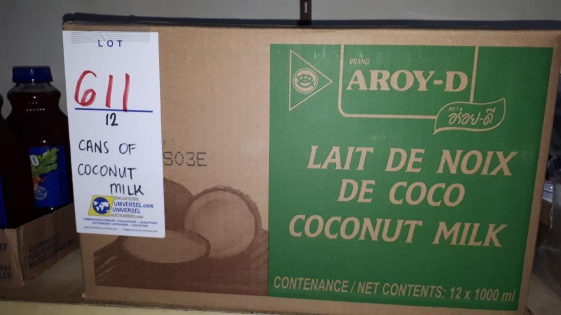 AROY-D Coconut milk (cans)