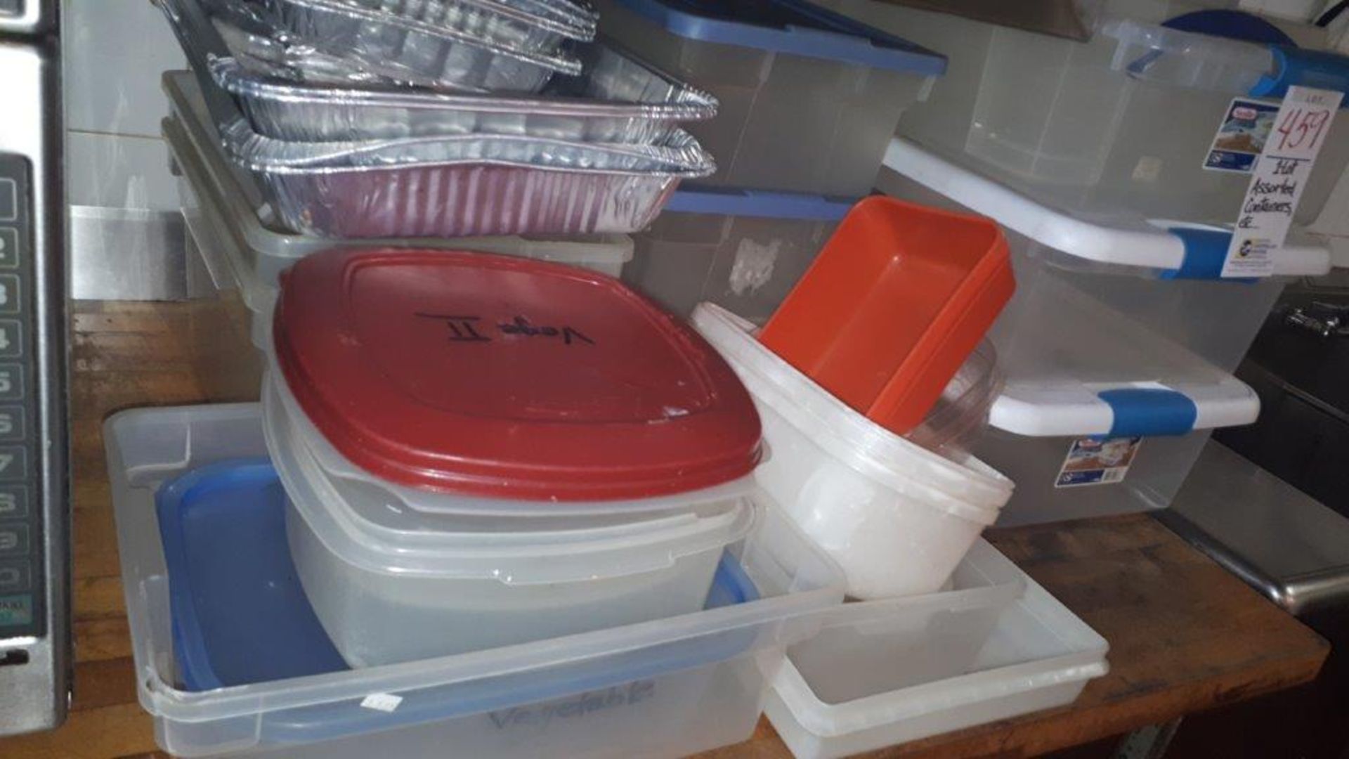 Assorted containers,etc... (Lot) - Image 2 of 2