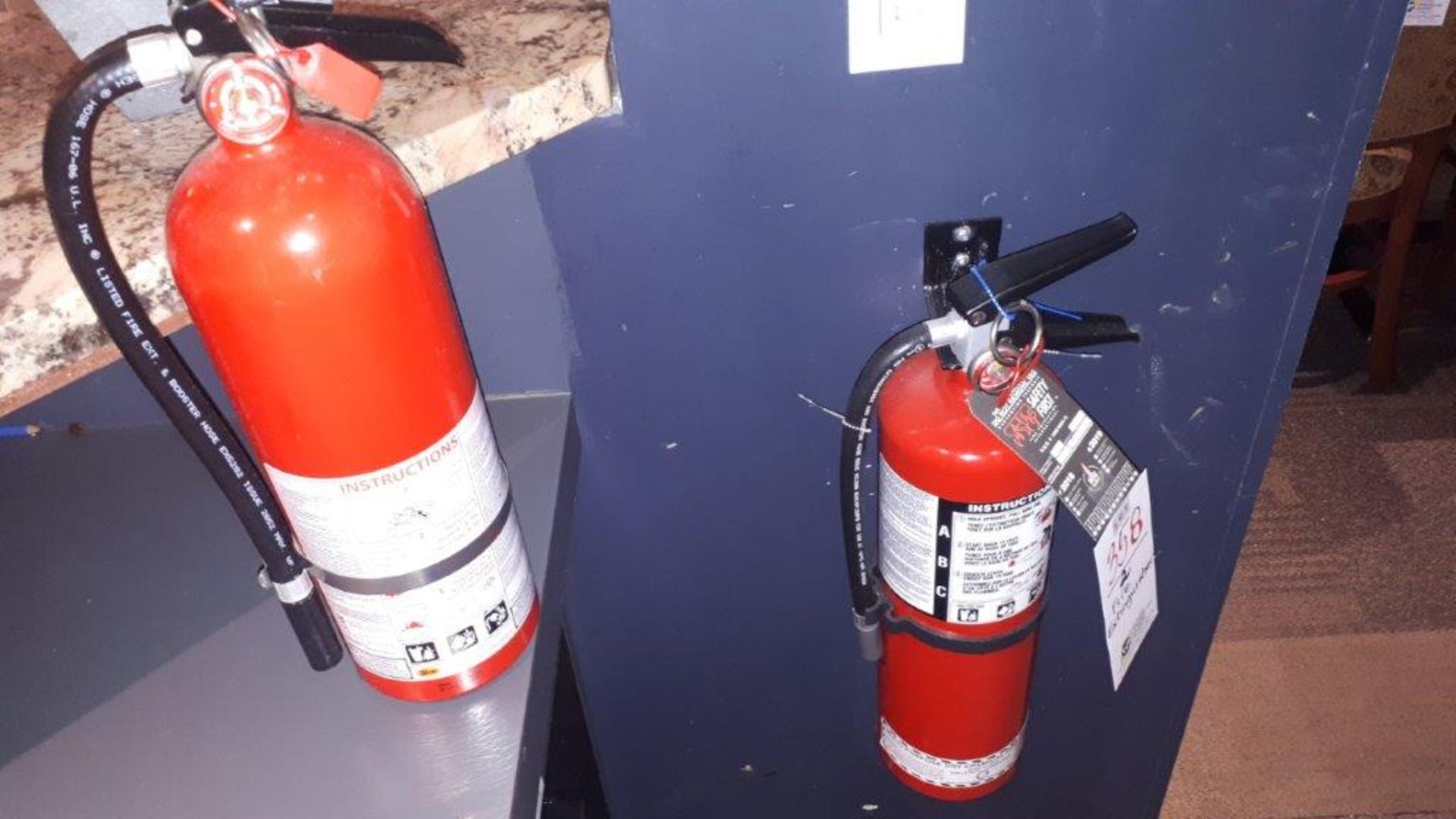 Fire extinguishers