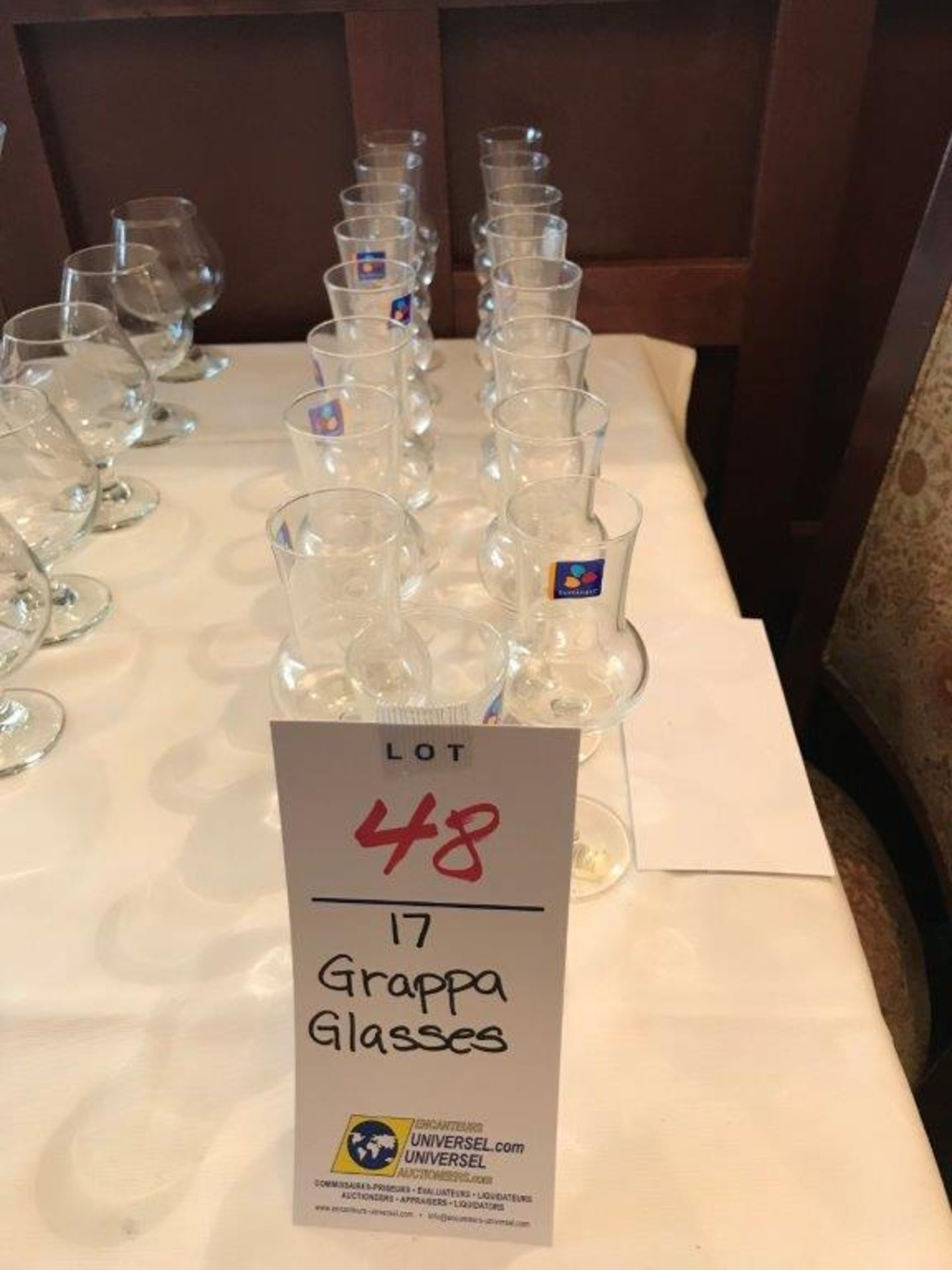 Grappa glasses - Image 2 of 2