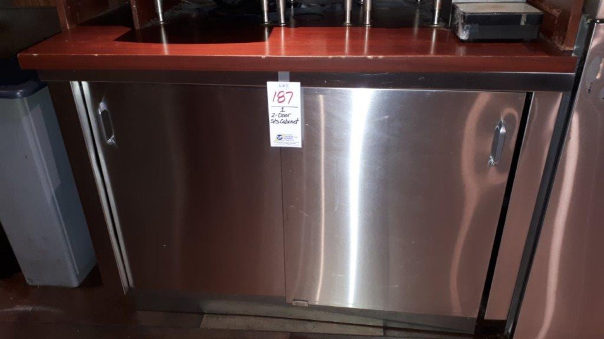 2-Door stainless steel cabinet