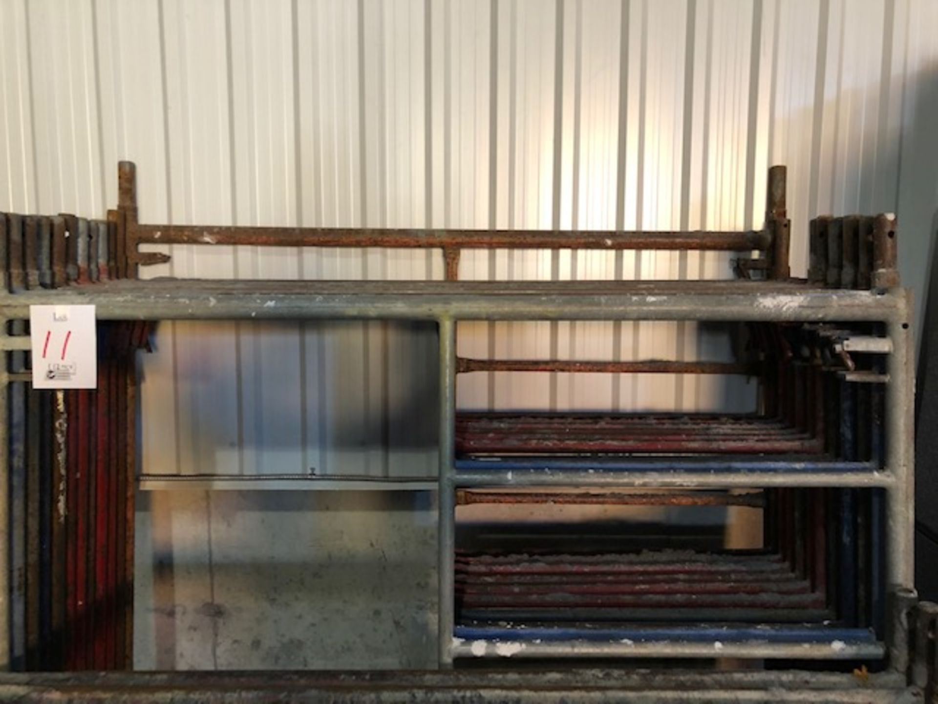 Scaffolding Side Bars 65” X 60” (x 12mcx) - Image 2 of 2