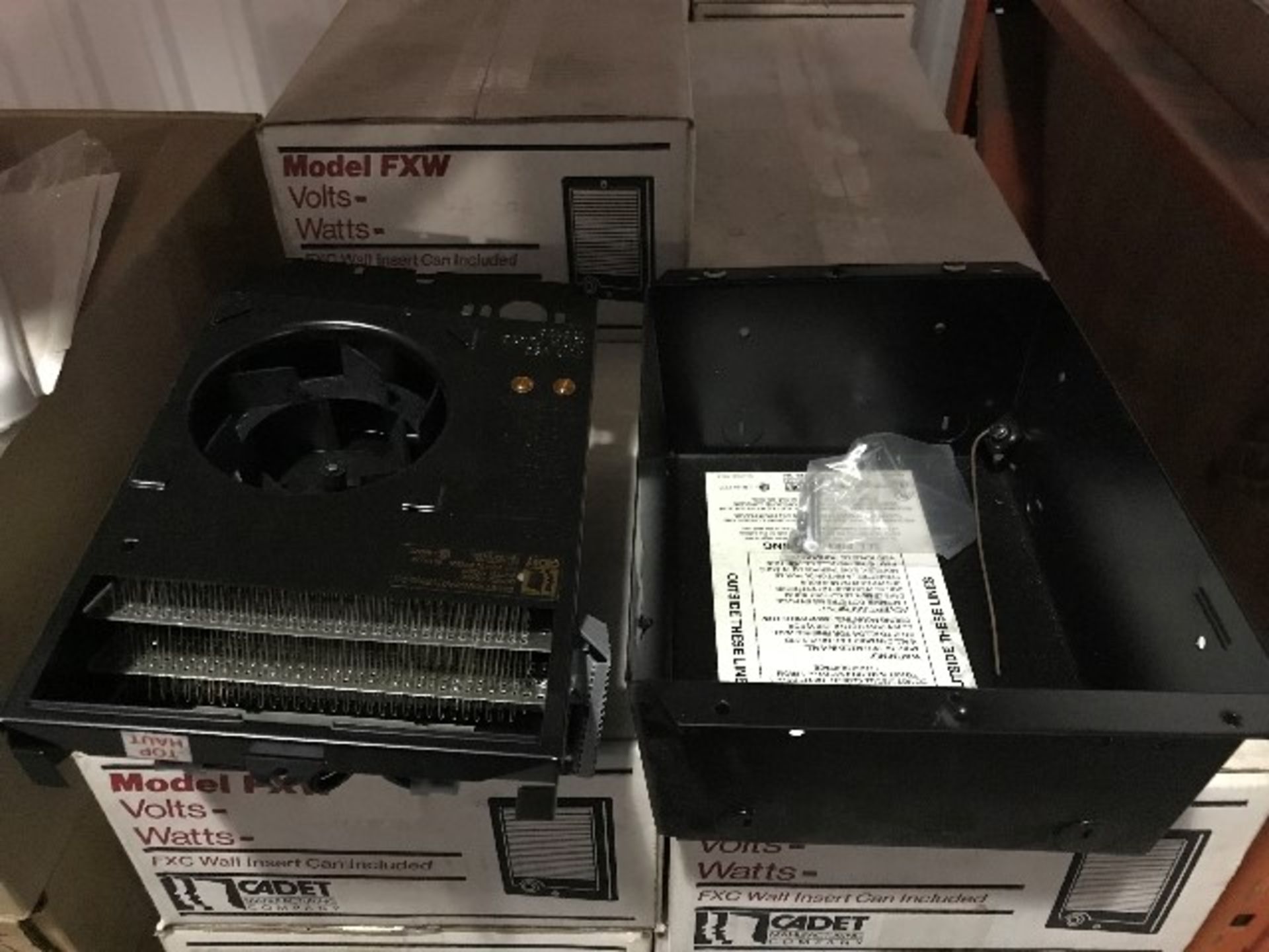 Wall fan heaters (x 32pcs) - Image 2 of 2