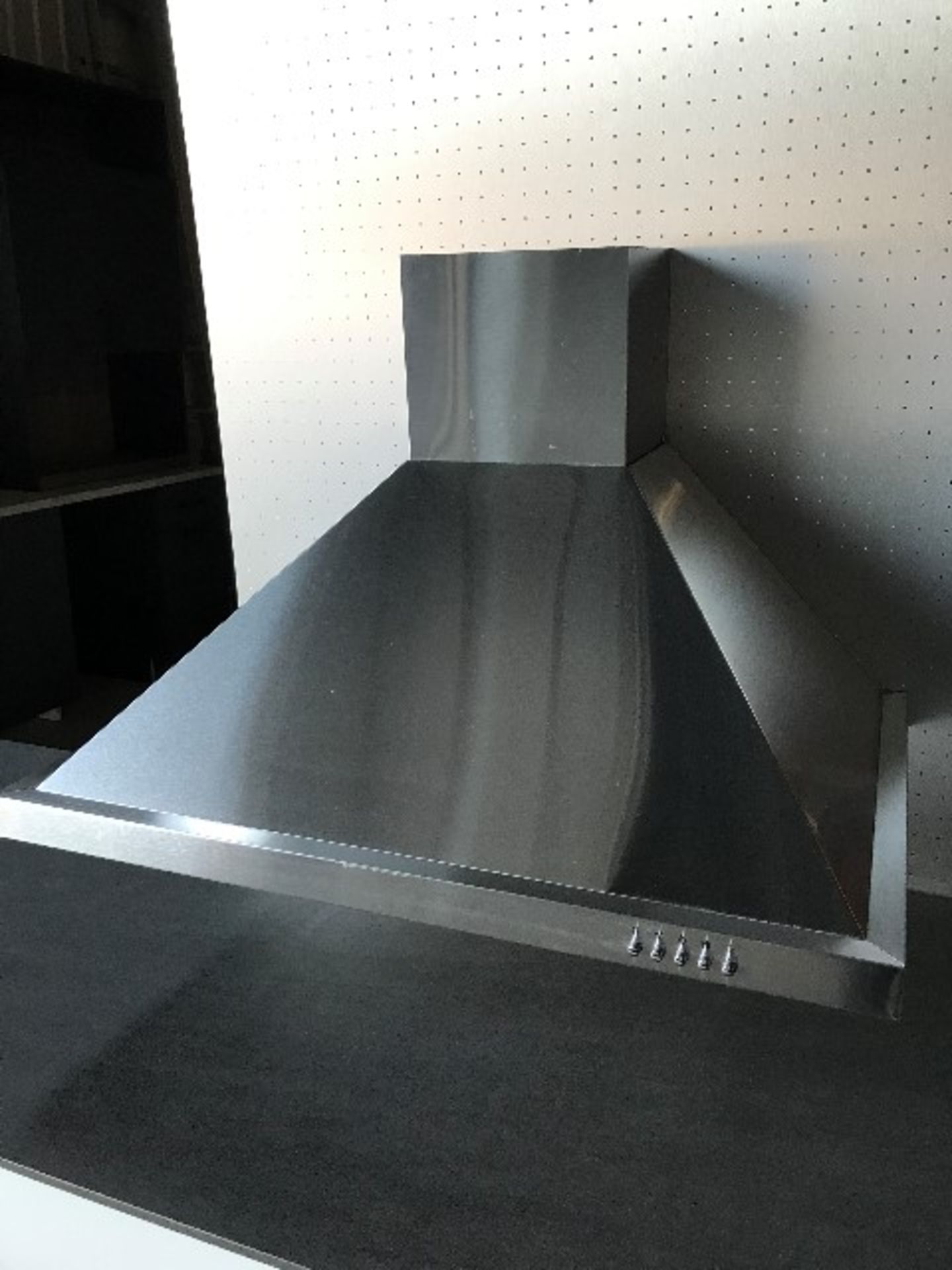 Kitchen ensemble / counter, cabinet, stainless steel range hood, island,etc.. (modules x 11pcs)