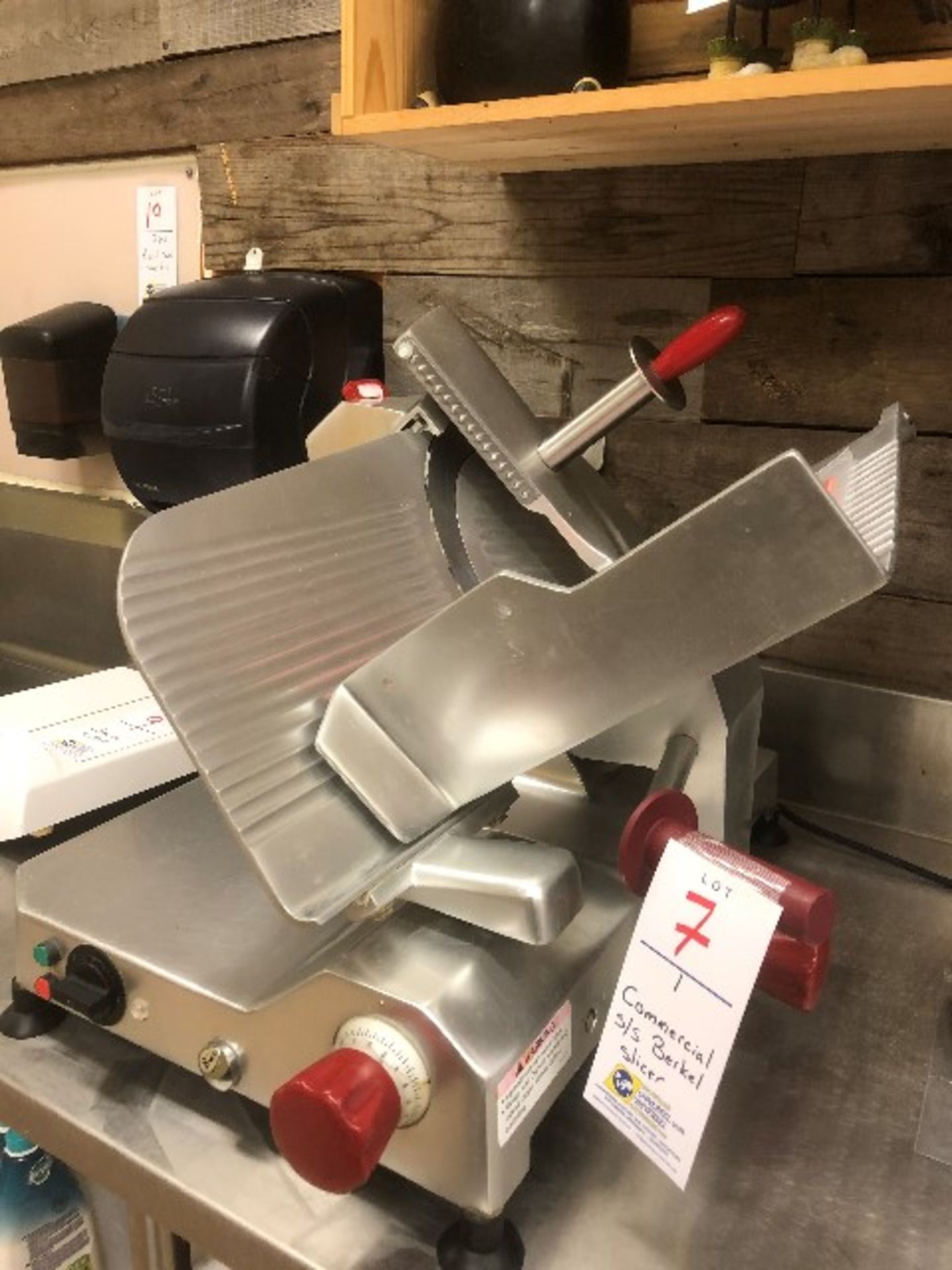 Commercial stainless steel Berkel slicer - Image 3 of 3