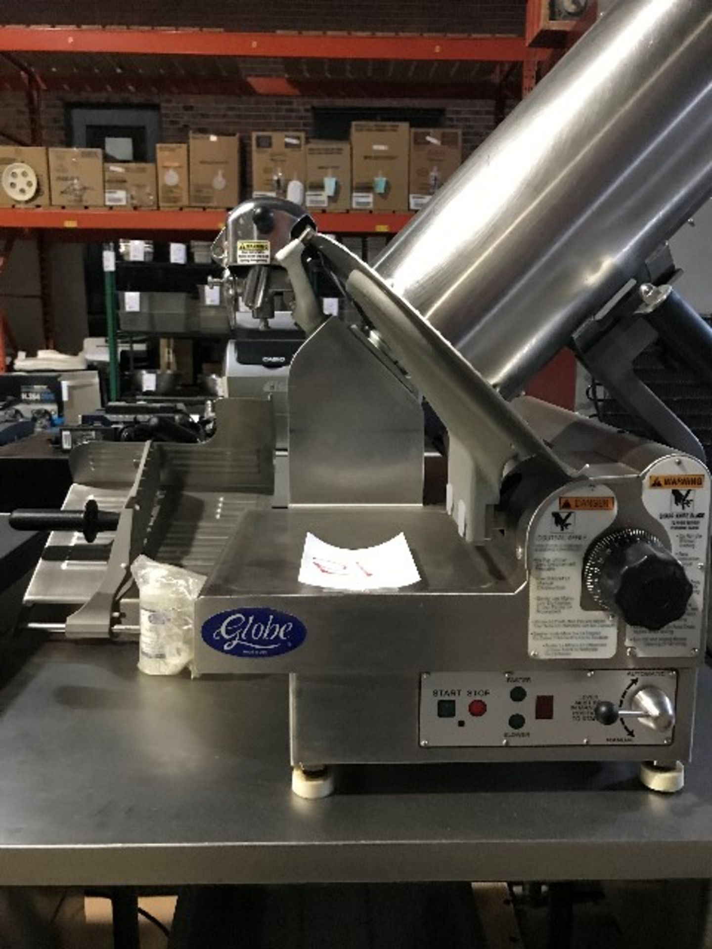 Globe 3850P electric slicer