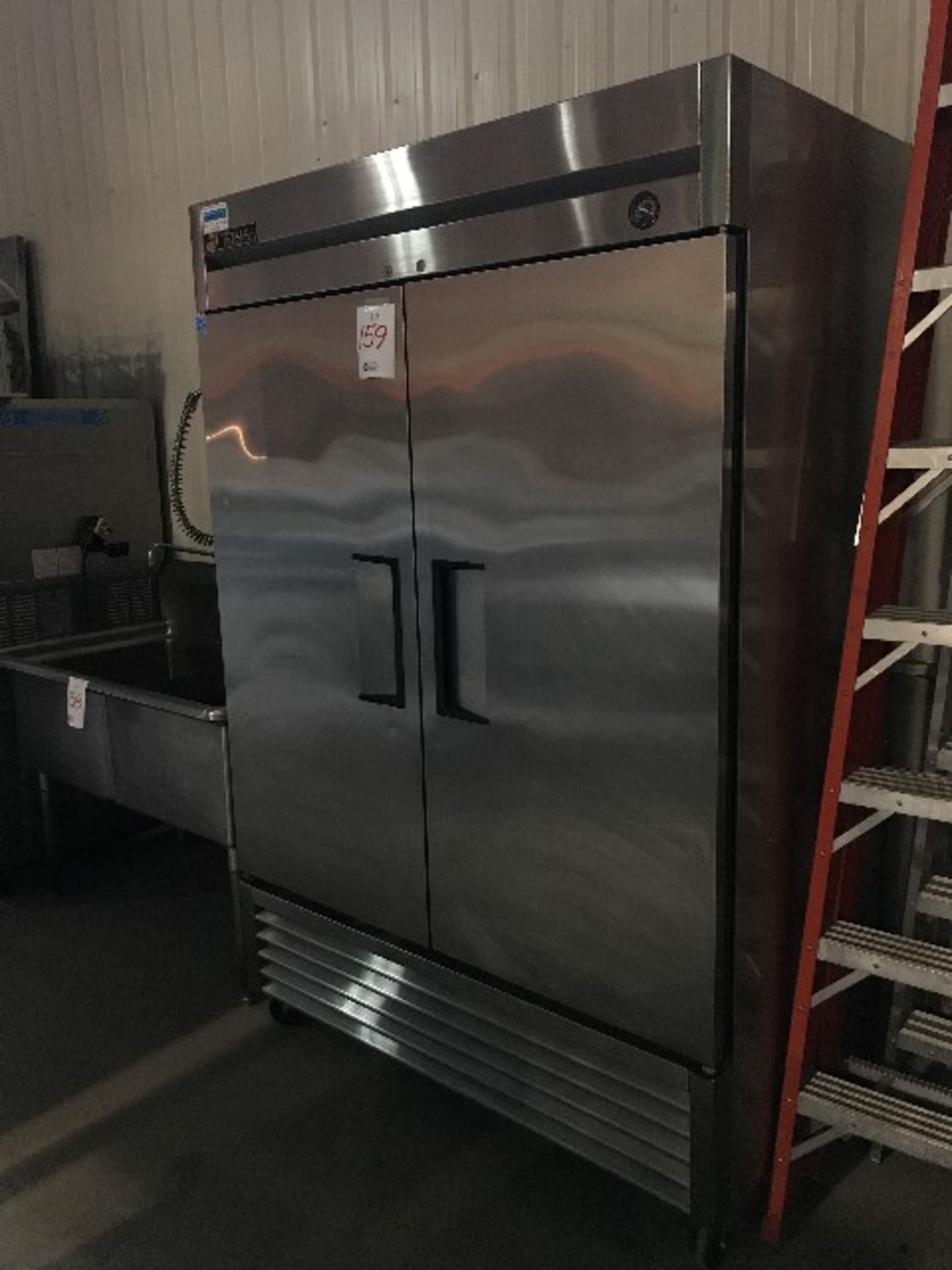 True T-49F stainless steel dual section freezer - Image 2 of 2