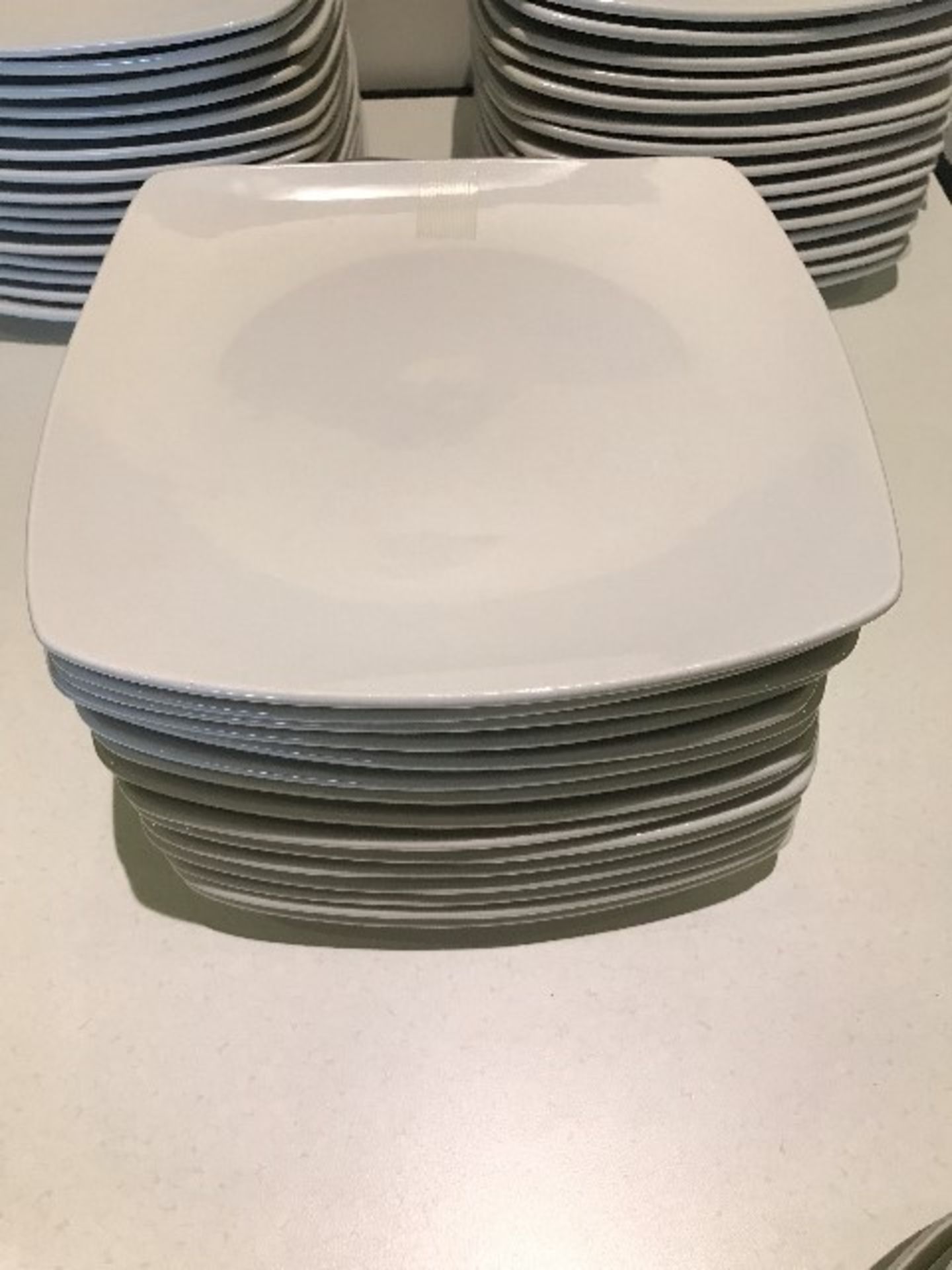 Square plates,W.11”,15pcs