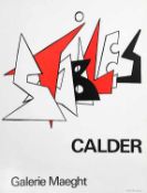 Calder, Alexander1898 Lawton/Pennsylvania - 1976 New York; amer. Bildhauer, Maler und Grafiker.