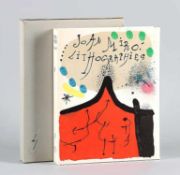Leiris/MourlotJoan Miró Litógrafo I. 1. Aufl. der span. Ausgabe. 11 eingebundene Orig. Lithografien.