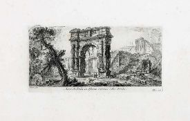 Piranesi, FrancescoUm 1758/59 Rom - 1810 Paris; Kupferstecher und Architekt.Arco di Pola in Istria