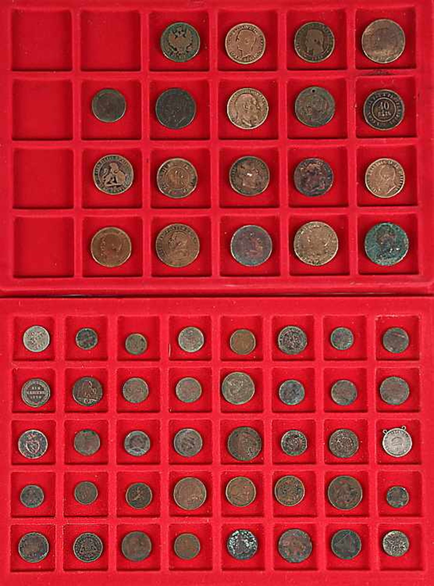 Konvolut59 Münzen, Europa, 18. und 19. Jh..o. L.