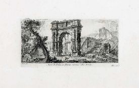 Piranesi, FrancescoUm 1758/59 Rom - 1810 Paris; Kupferstecher und Architekt.Arco di Pola in Istria