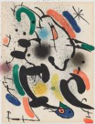Miró, Joan1893 Montroig/Tarragona - 1983 Calamajor/Mallorca; katal. Maler, Bildhauer, Grafiker,