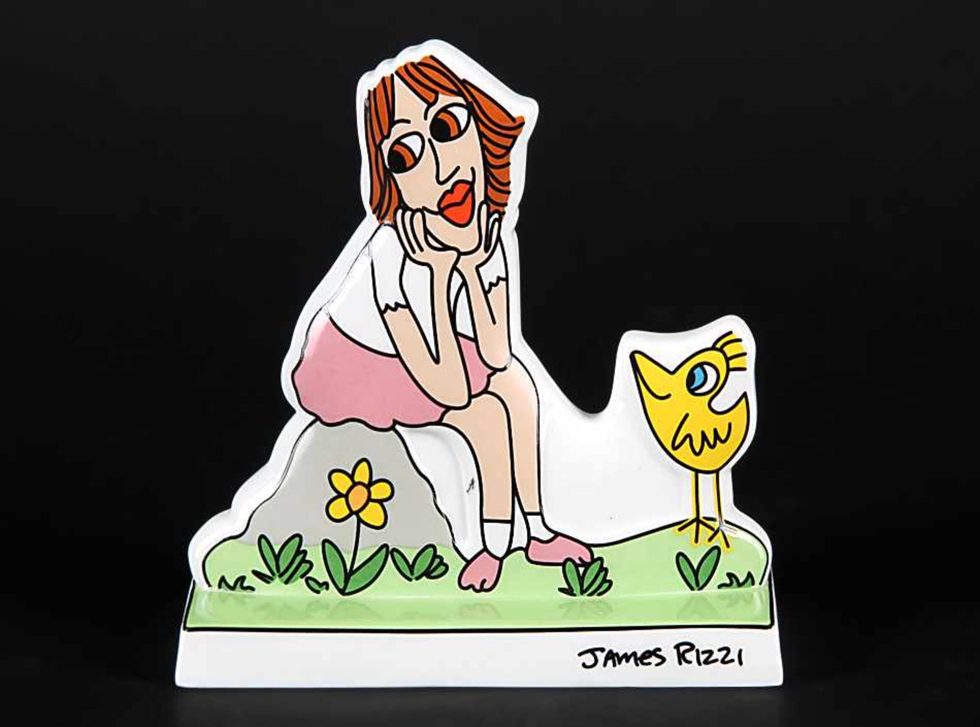 "Thinking of You"Entwurf: James Rizzi (1950 New York 2011; amer. Maler der Pop-Art, 3D- und