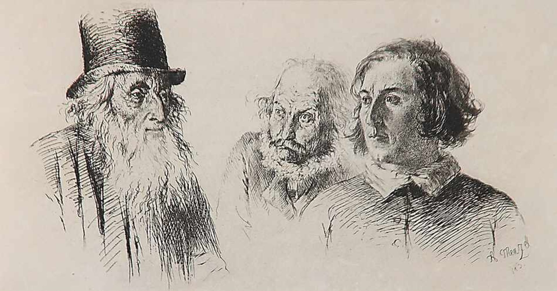 Menzel, Adolph von1815 Breslau - 1905 Berlin; deut. Maler, Zeichner und Illustrator.