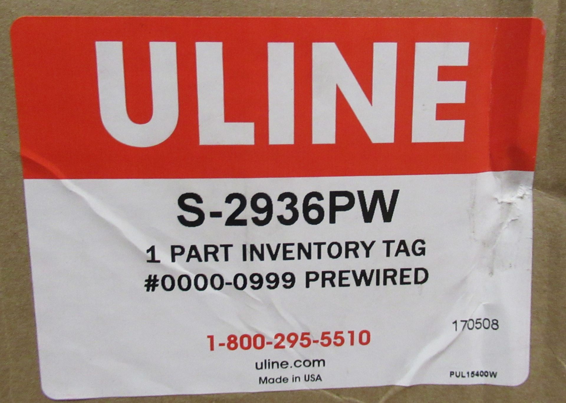 Uline Shipping Shipping Tags, Inspection Tags, Inventory Tags, and Assorted Bags in Different Sizes - Image 2 of 6