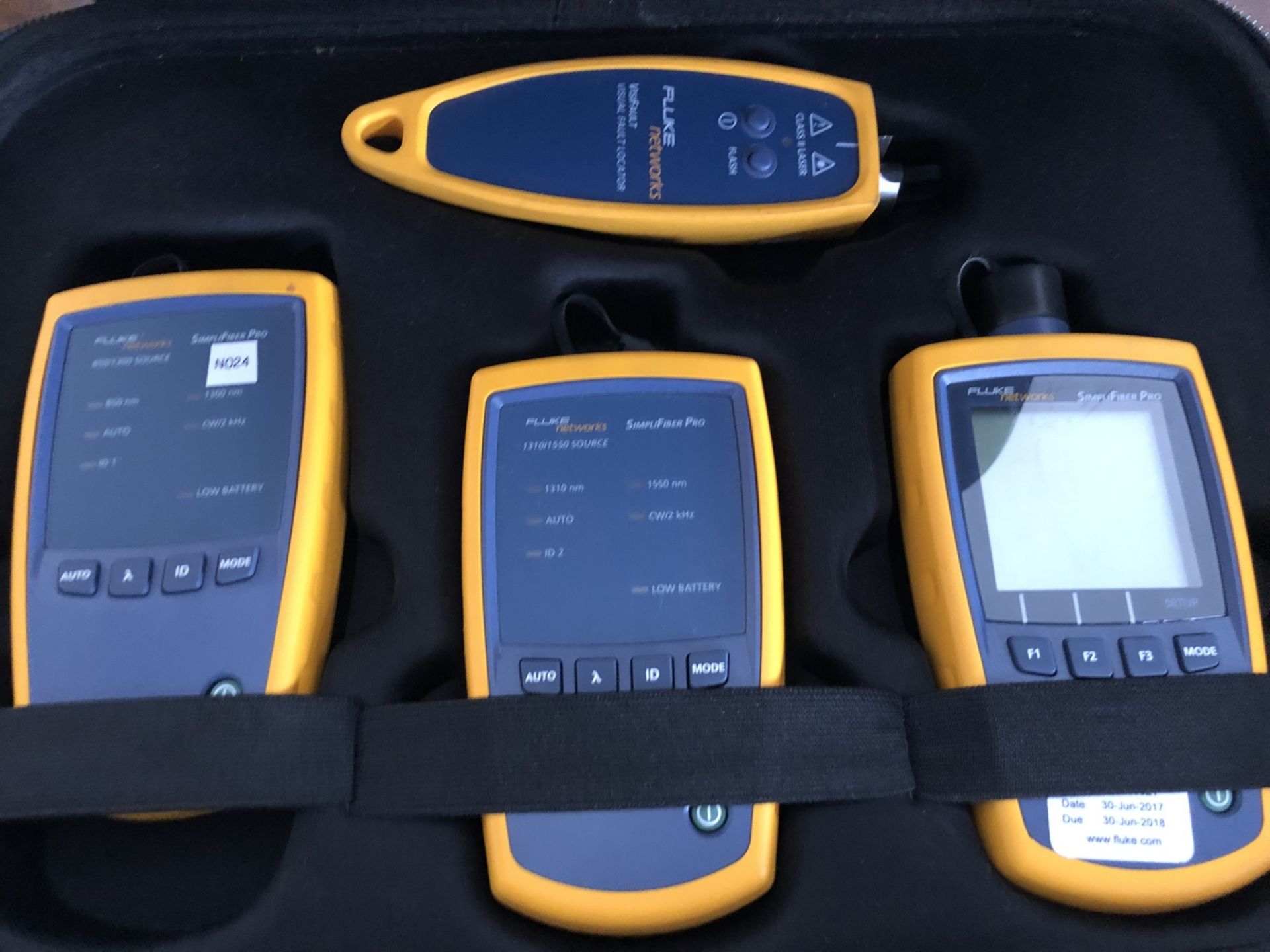 Fluke IntelliTone Pro Probe, LinkRunner @ 2000, FindFiber Source, SimpliFiber Pro, VisiFault - Image 3 of 9