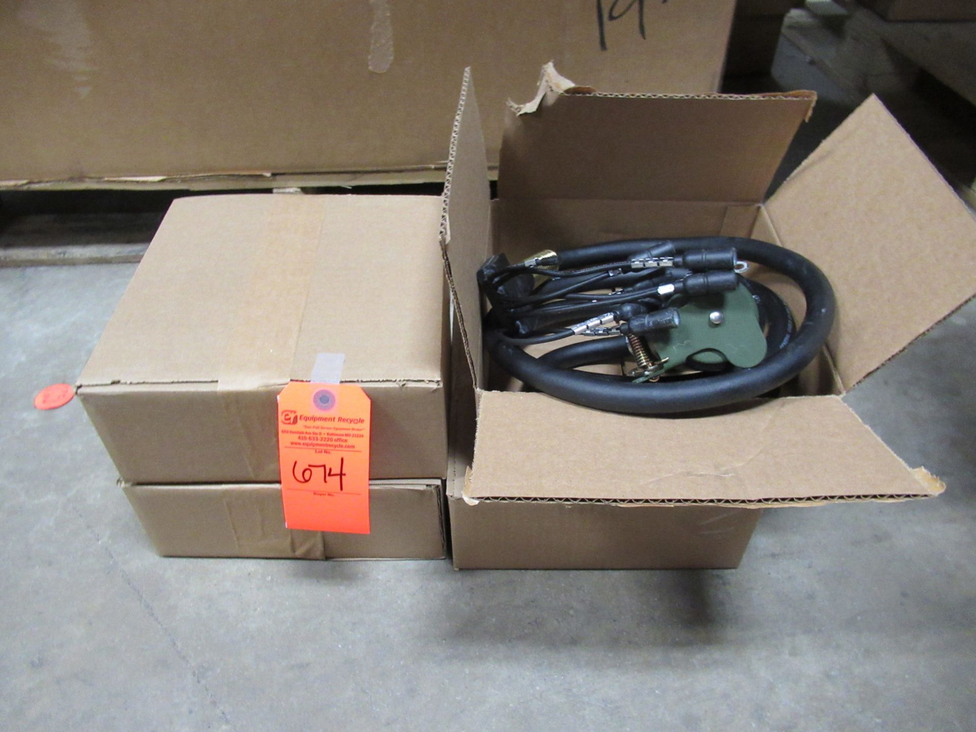 Military Trailer Power Connector Cables Lot of 4 New