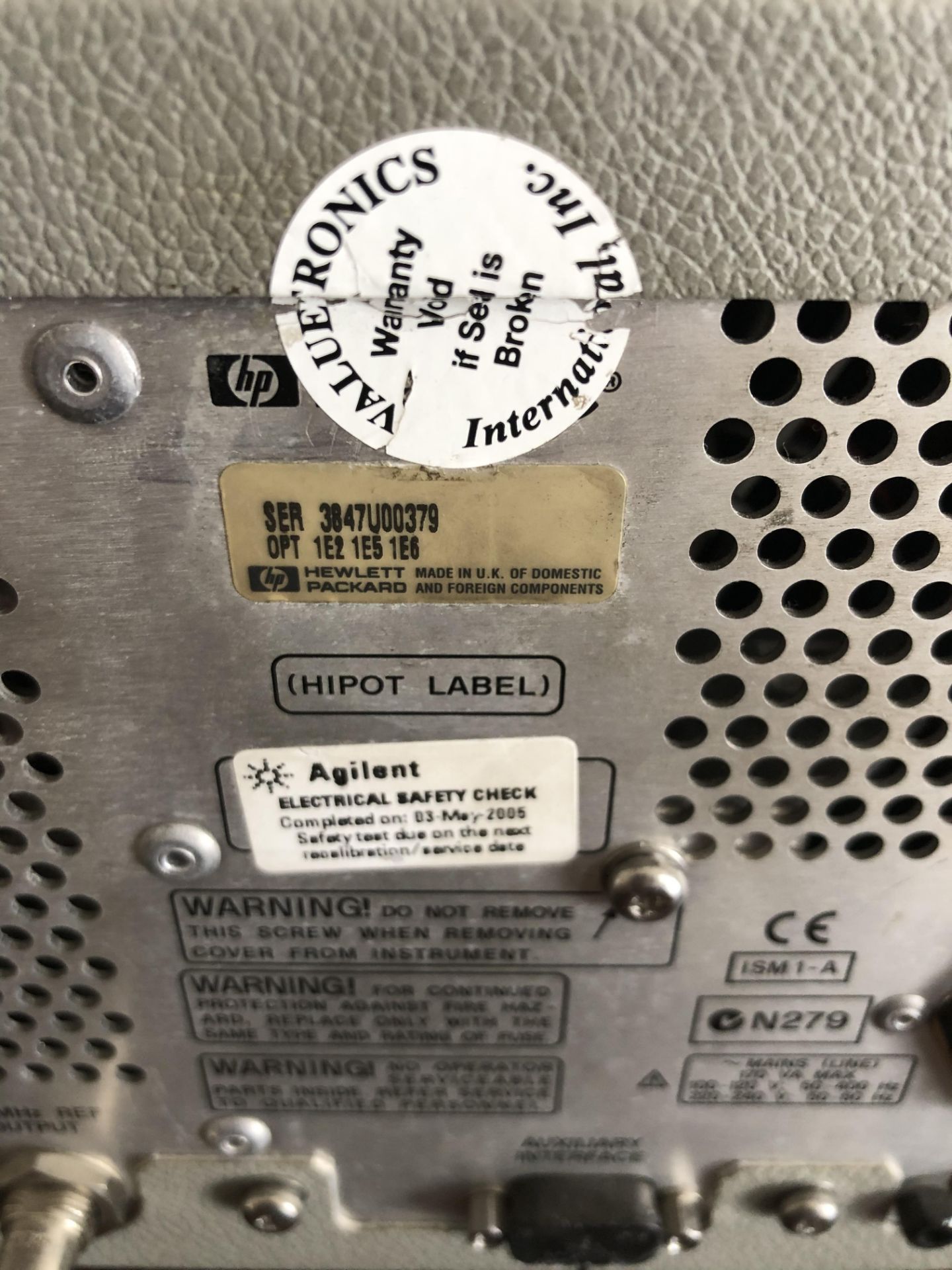 Hewlett Packard 8648D Signal Generator - Image 4 of 4