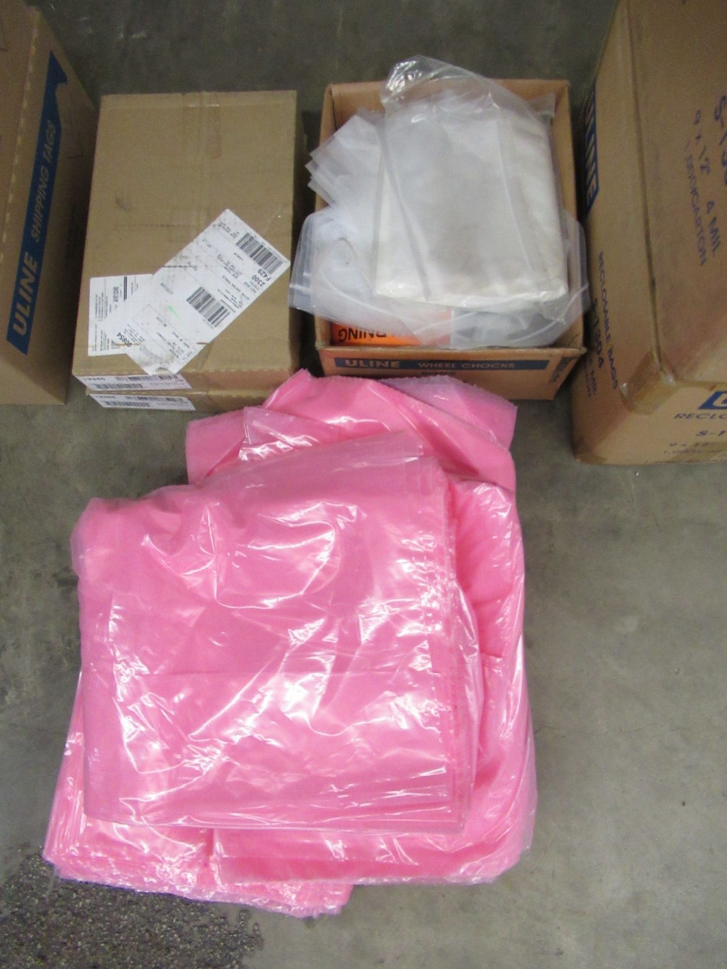 Uline Shipping Shipping Tags, Inspection Tags, Inventory Tags, and Assorted Bags in Different Sizes - Image 5 of 6