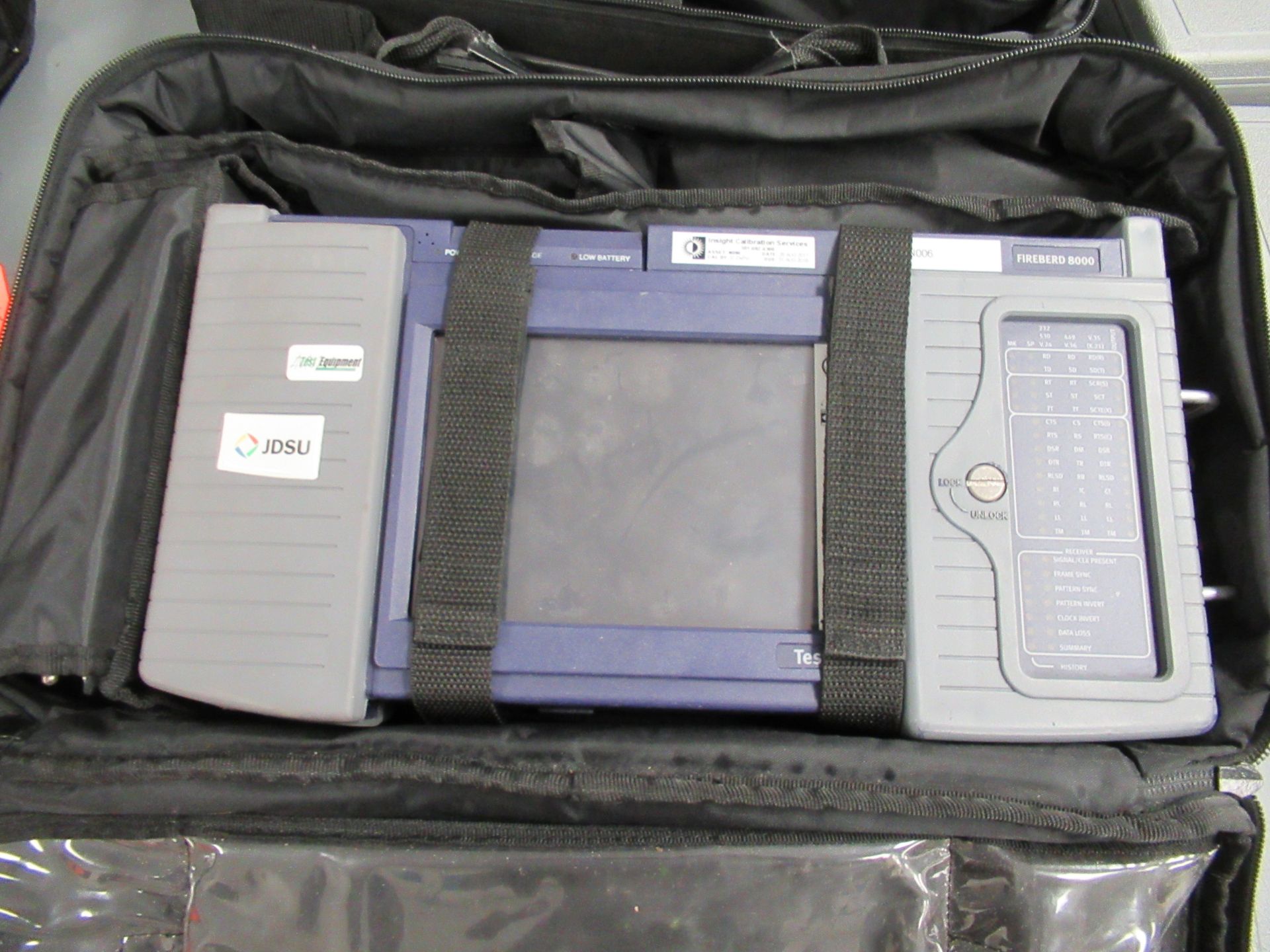 JDSU FIREBERD 8000 TestPad Communications Analyzer