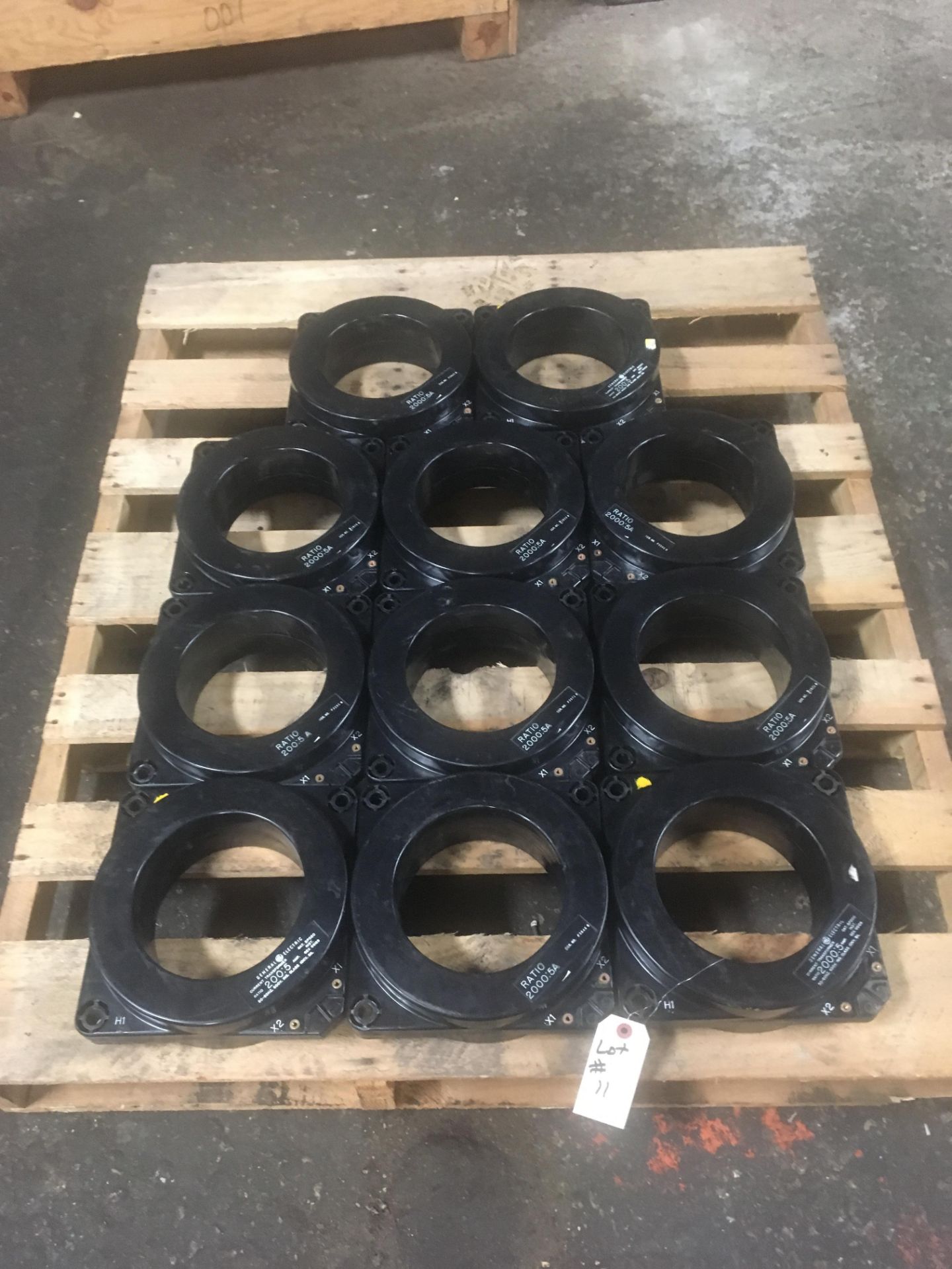 Lot of (11) GE Current Transformers