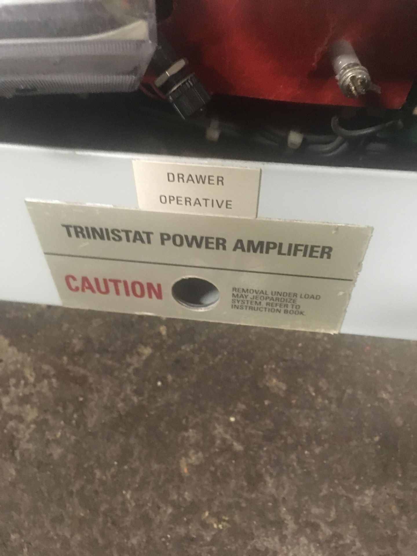 Trinistat Power Amplifier Drawer - Image 2 of 5